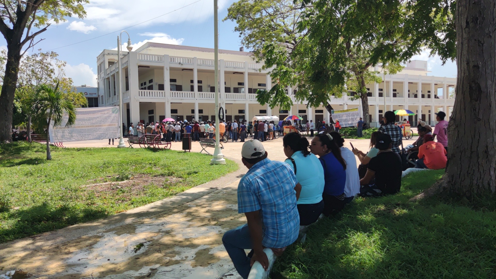 Productores de caña protestan en Chetumal