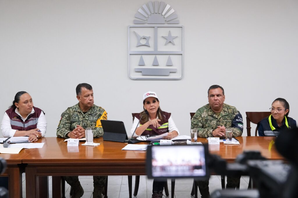 Saldo blanco tras lluvias intensas en Quintana Roo
