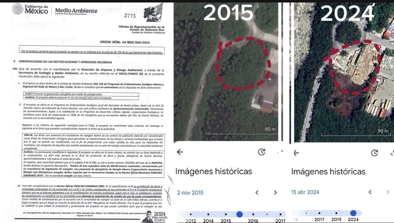 En 2024, la SEMA afirmó que el proyecto No era viable, pero en junio de 2025 autorizó una Manifestación estatal