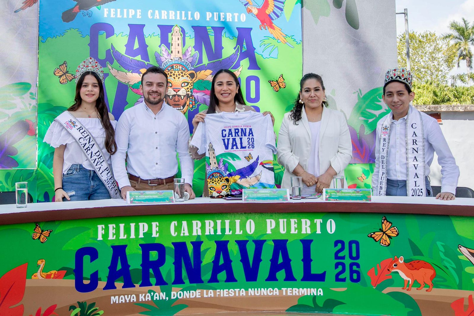 Desfiles, comparsas y espectáculos forman parte del Carnaval 2026 inspirado en Maya Ka´an.