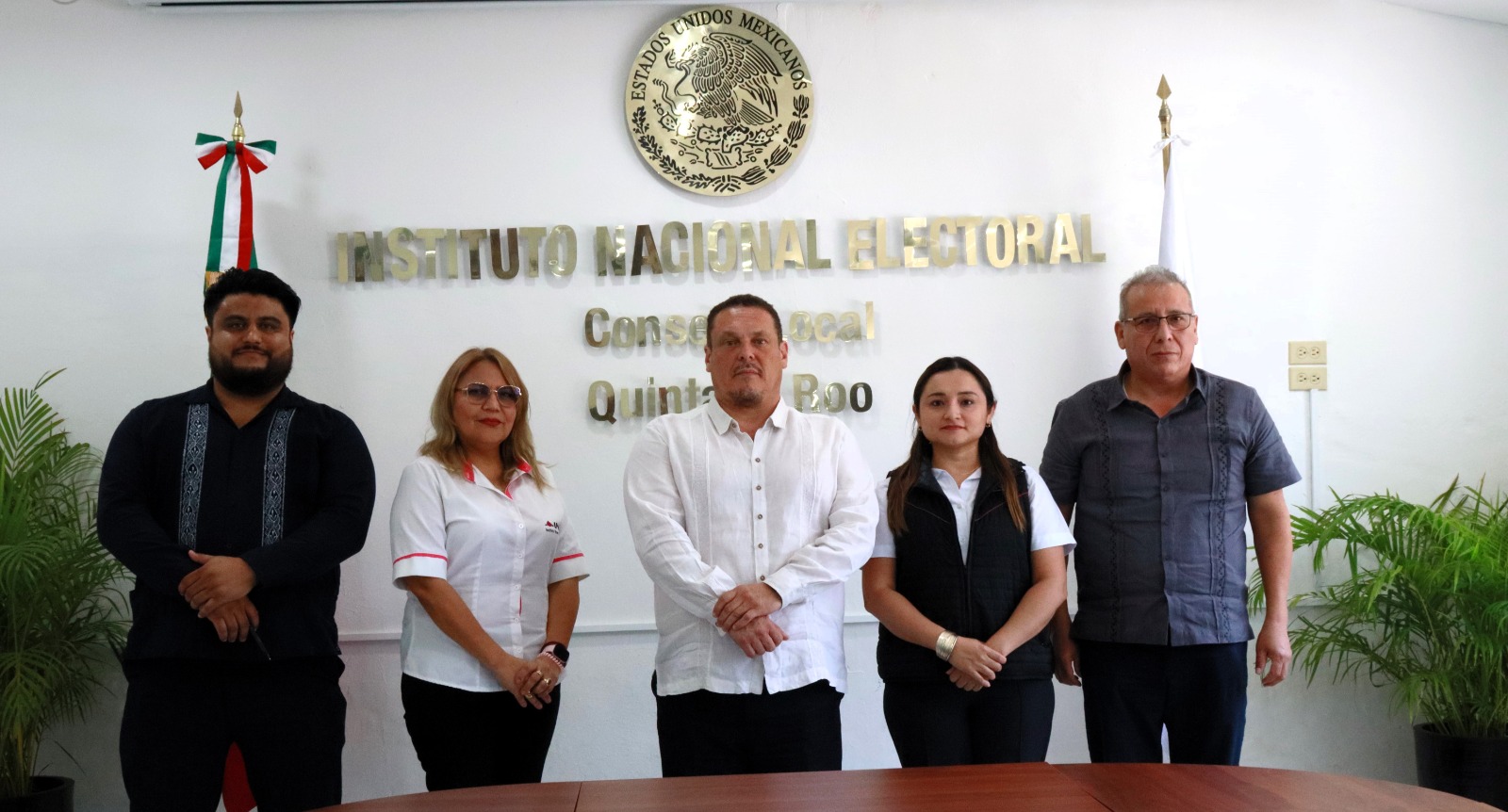 Toma de protesta del nuevo Vocal Ejecutivo INE Quintana Roo en la Junta Local Ejecutiva.