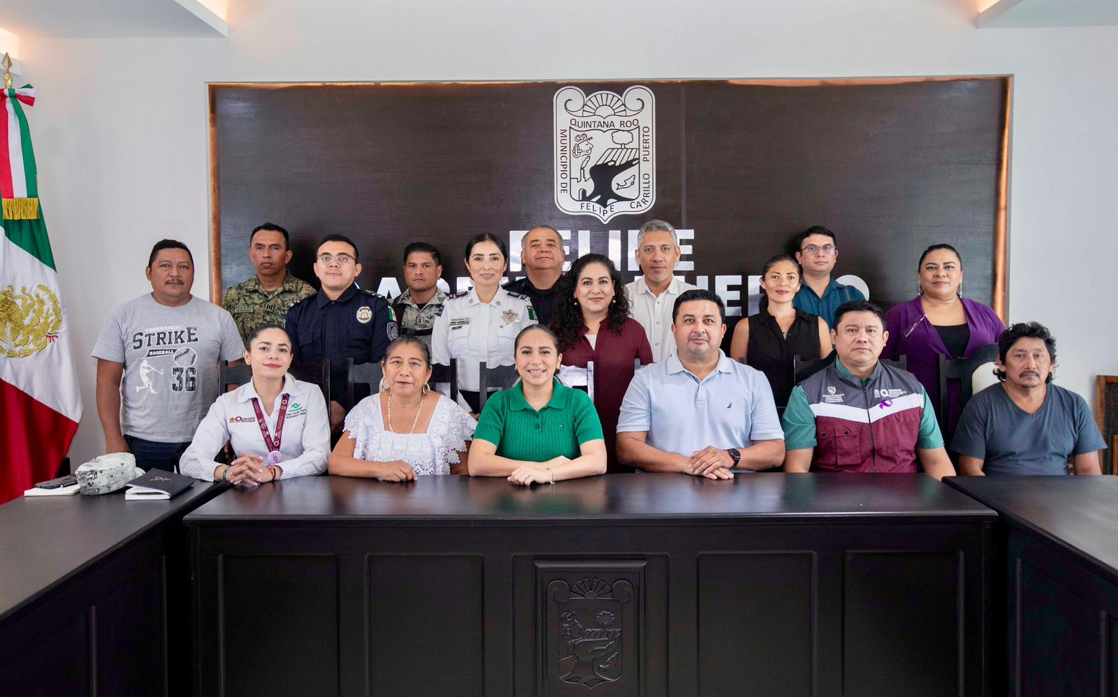Toma protesta Consejo de Seguridad Ciudadana de Felipe Carrillo Puerto