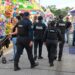 Elementos de seguridad y emergencia participan en el operativo de Seguridad Feria Carmen para proteger a familias y visitantes.