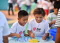Niñas y niños participan en actividades recreativas, deportivas y culturales durante el Verano infantil en Felipe Carrillo Puerto.