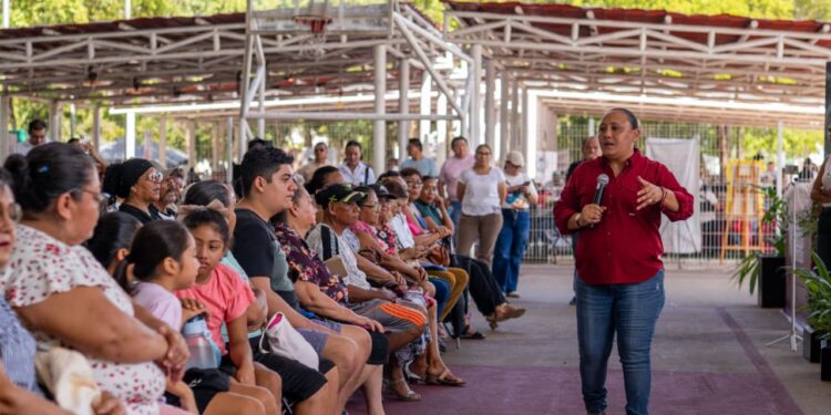 Actividades comunitarias realizadas en Playa del Carmen como parte de la Estrategia Nacional para la Construcción de la Paz y el fortalecimiento del tejido social.